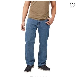 NWOT Magellan Mens Classic Fit Blue Jeans (dark blue) size 38x34